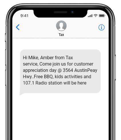 Text Message masstext